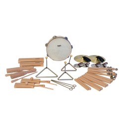 Kit Pequeña percusión Goldon Bolsa 31 piezas 30300