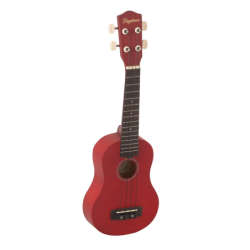 Ukelele soprano vermell cel Daytona