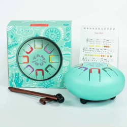 Baby 8-note tambourine 15.24 cm 8 notes - Teal Peal