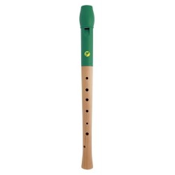 Wooden and plastic flute, German fingering, 1 hole | Llunna SiFaSol