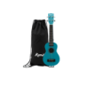 Ukelele soprano color turquesa amb cordes de colors Mercury School Kunde