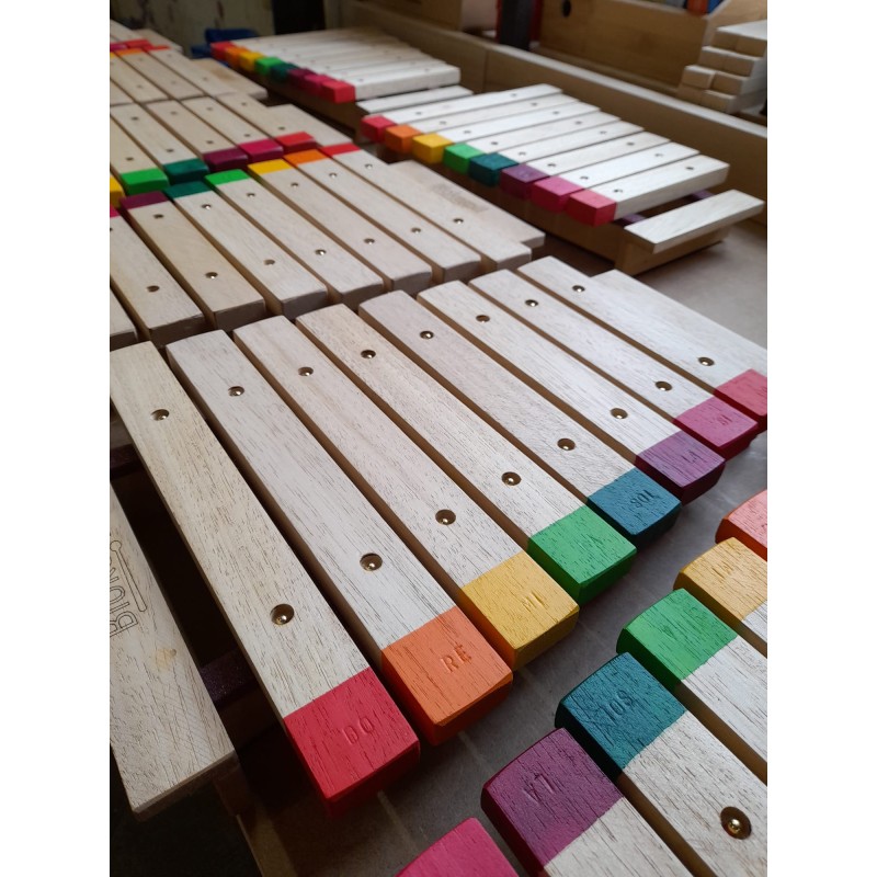 Xylophone diatonic scale C Major